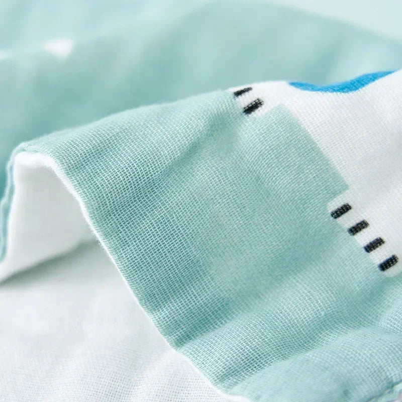 30*30cm Baby 6 Layers Cotton Towel Soft Baby Towels Handkerchief Bathing Feeding Washcloth Wipe Burp Cloth Lot Muslin 3/5pcs