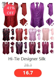 Hi-Tie Pure Black Silk Mens Shirts Plain Smooth Long Sleeve Formal Dress Blouse for Male Wedding Business Events Oversized Gift