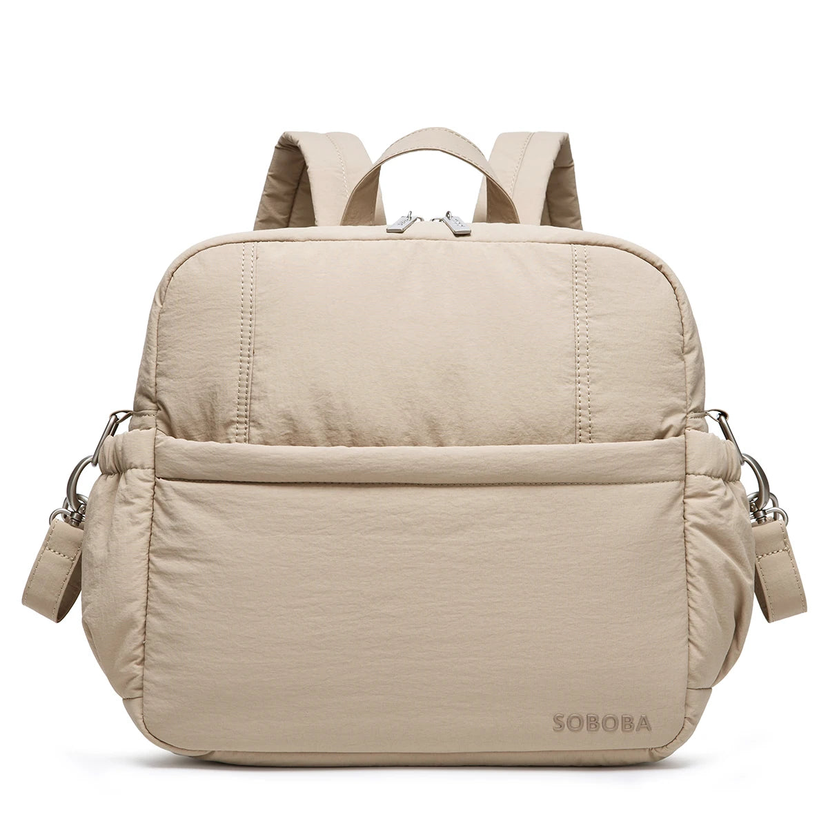 Large Capacity Diaper Bag Backpack Multifunctional Mommy Nappy Travelling Bag Baby Care Backpack with Stroller Straps