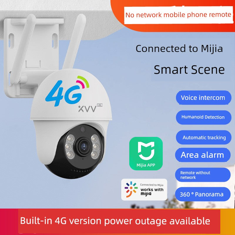 MIJIA App Camera Shadow Mobile Phone Remote For Home 360 Degrees No Dead Angle WiFi Door Ceiling Monitor
