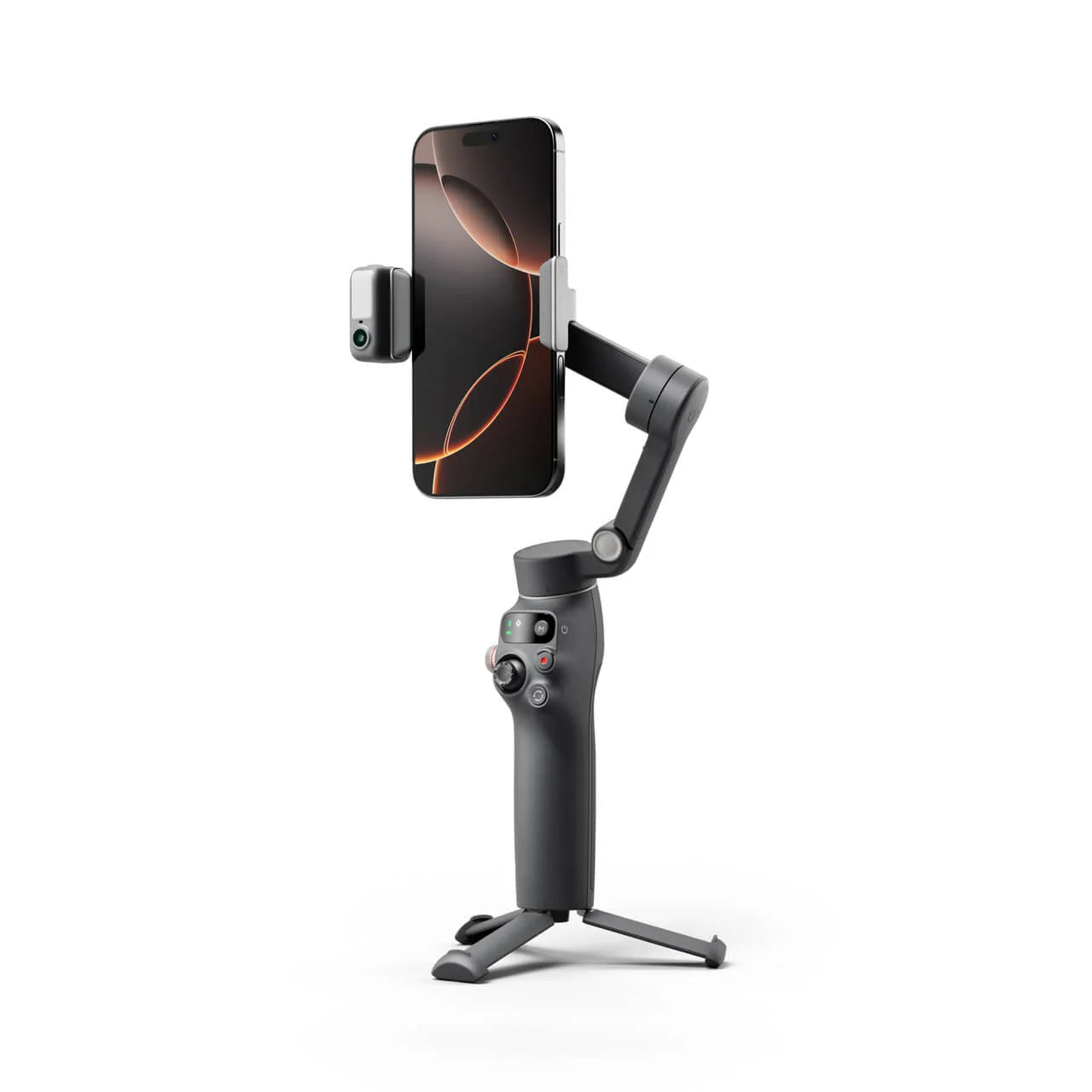 Osmo Mobile 8 Follow and Fill Light and Sound Supports 360° Horizontal Unrestricted Rotation