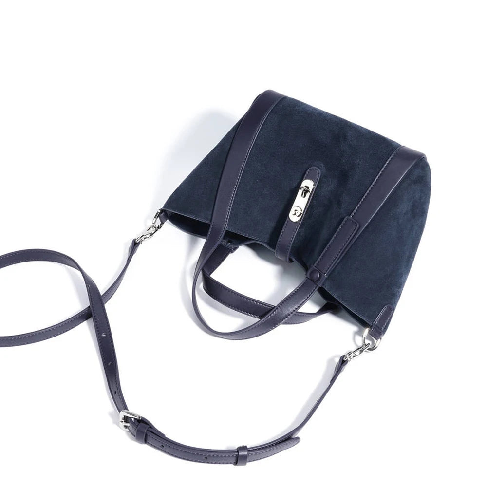 Luxury Women Handbag Custom Letters Small Female Hobo Tote Bag Velvet Suede Cow Leather New Design Lady Top Handle Shoulder Bag