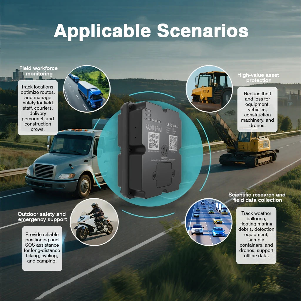 Best 4G Anti-Theft GPS Tracker for Car/Motorcycle - ‌Strong Magnetic Vehicle Locator with Paid APP Tracking/Security Protection