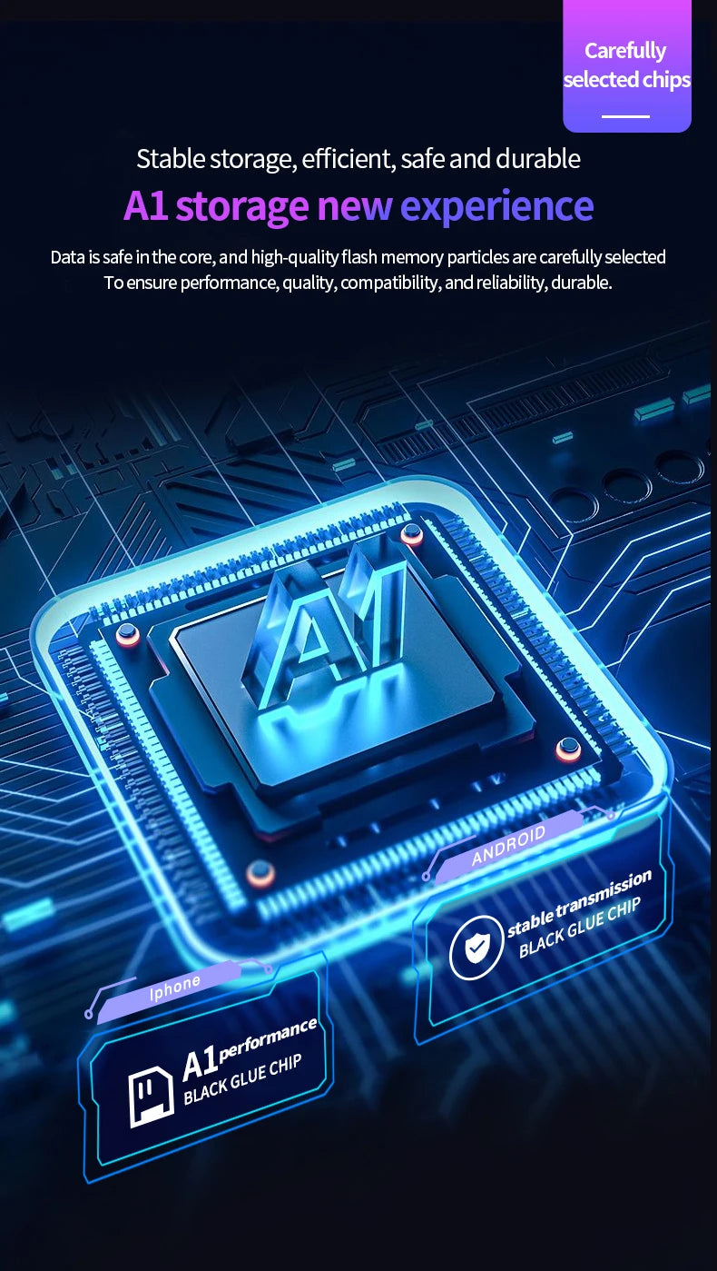 Lexar 633X Memory Card 128GB Class 10 Micro SD Card 64GB 32GB Flash Cards SDHC/SDXC UHS-I Blue TF Cards for Dashcam/Camcorder