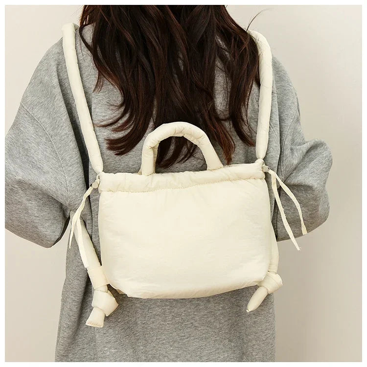Super Cool Simple Versatile Handbags for Women 2025 Casual Hot Sale Colorful Nylon Small Square Shoulder and Crossbody Bags