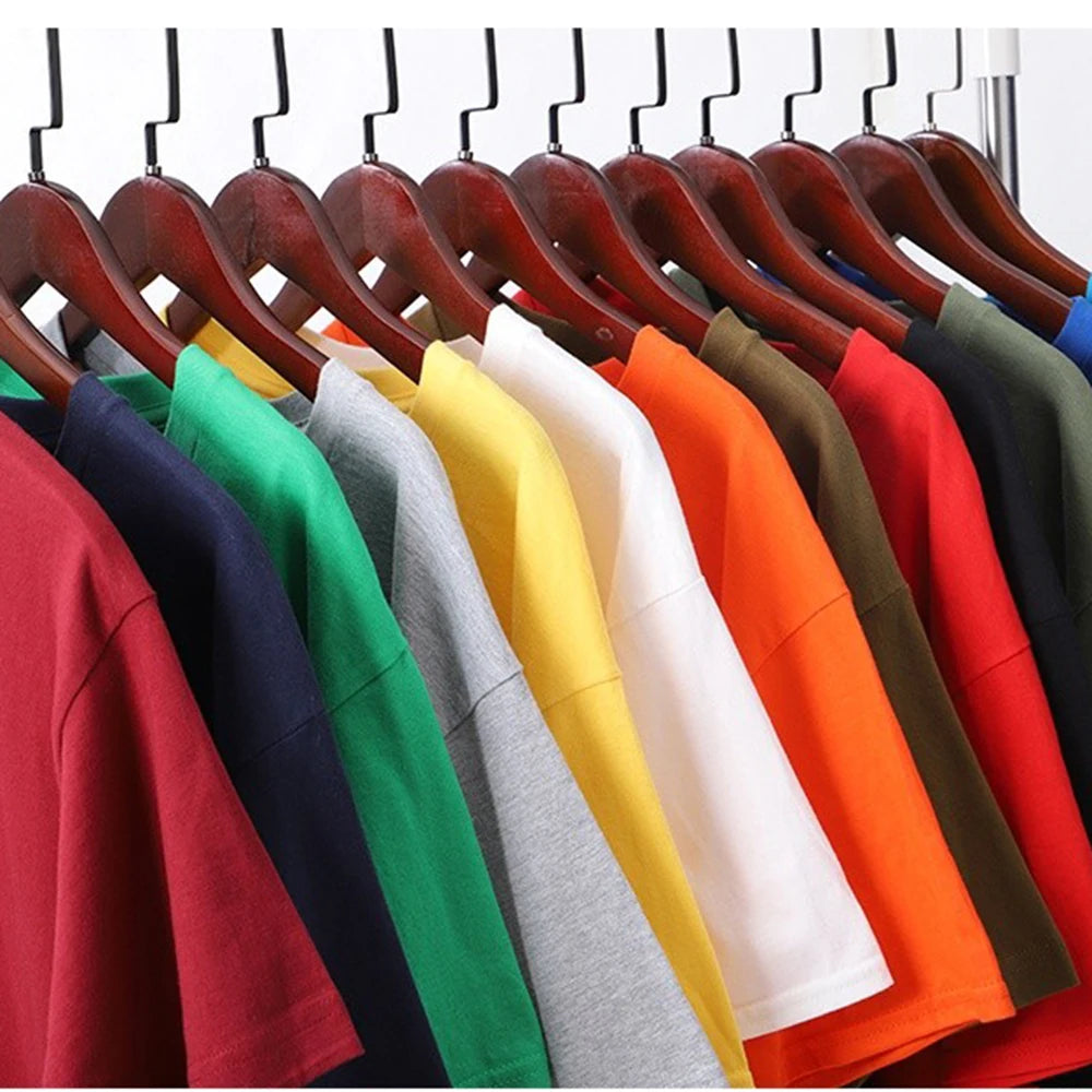 2024 New Summer Men T-shirt Homme Tees Retro Tie Funny T Shirt Man Streetwear Cotten Short Sleeve Top Tees Casual T-Shirts