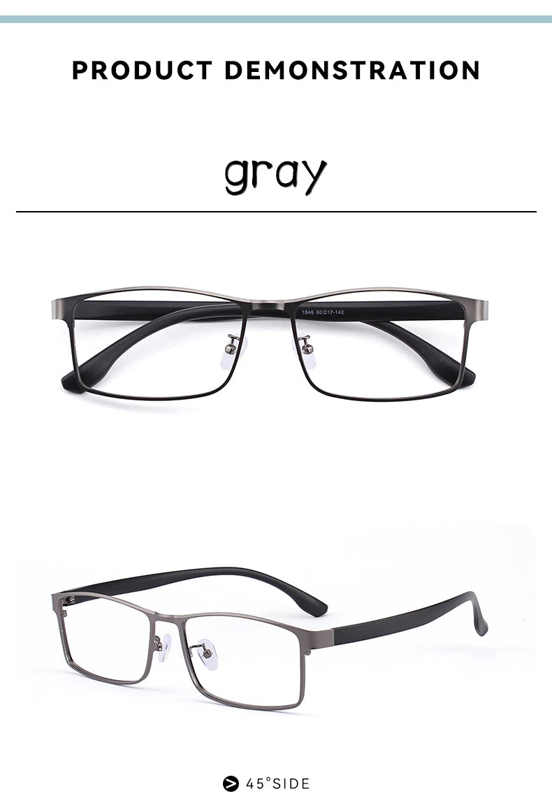 Oversized Reading Glasses for Men | Wide Frame | Light-Changing Prescription Lenses