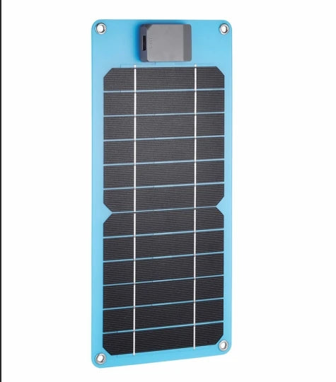 ELEGEEK 60W Solar Panel Charger,5V USB Portable Battery Charger for Cell Phone Outdoor Waterproof Power Bank for Camping