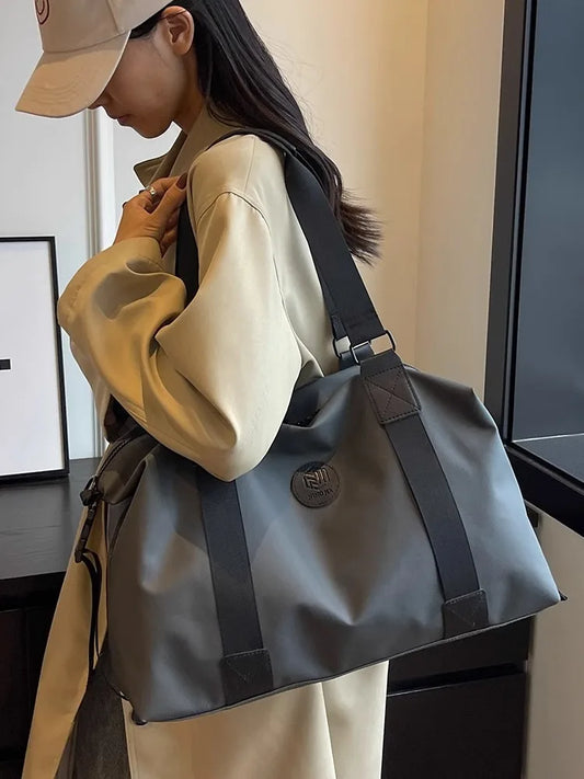 Travel bag Women's short-distance lightweight large-capacity duffel bag Men's business travel handbag Sports fitness backpack