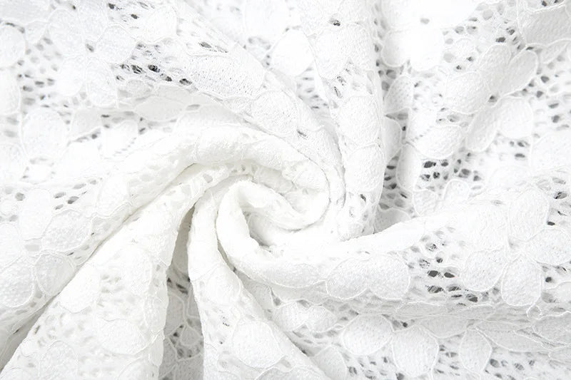 HLJ Y2K Sexy Lace Two Piece Set for Woman Letter Printing See Through Long Sleeve Crop Top + Shorts Suits Female Streetwear New