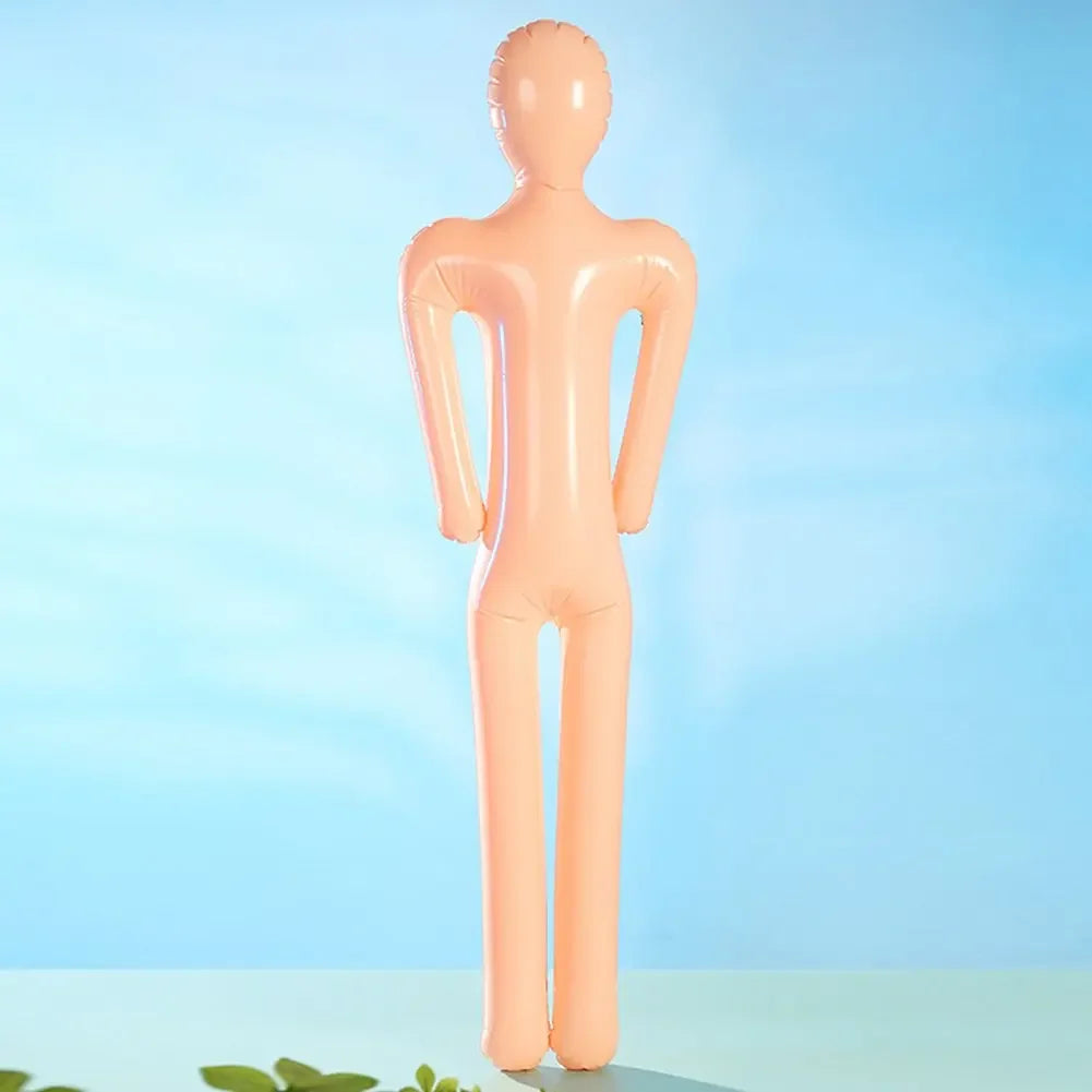 Halloween Costume Prop Inflatable Mannequin Cosplay Decoration 4 9ft Height Thick PVC Material Create a Spooky Atmosphere