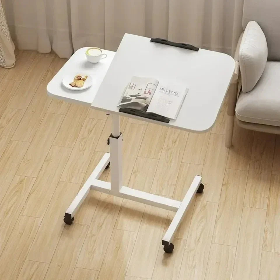Adjustable Nursing Table Foldable Rotating Table Multifunctional and Movable Storage Table Convenient Dining Table on The Bed