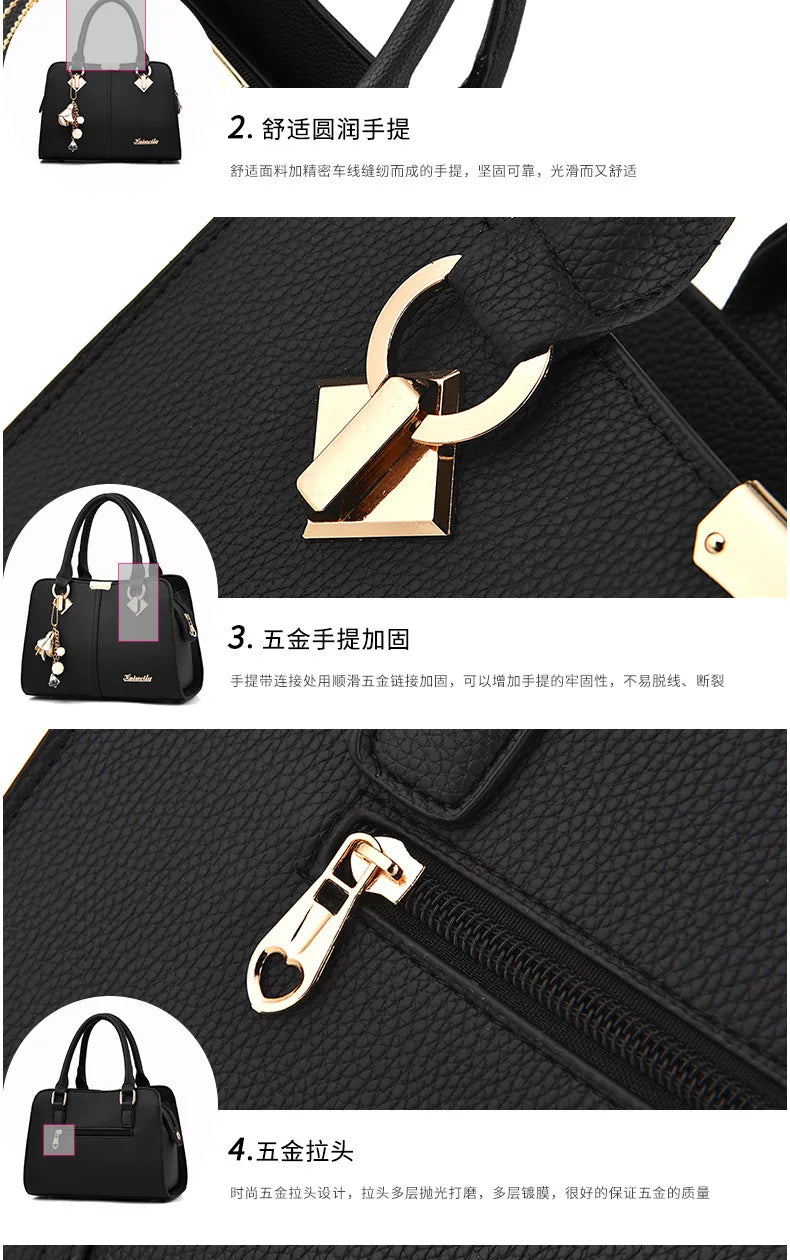 New Women bag Handbags Bag for 2027 Female luxury designer shoulder bags women Large capacity fashion crossbody bag