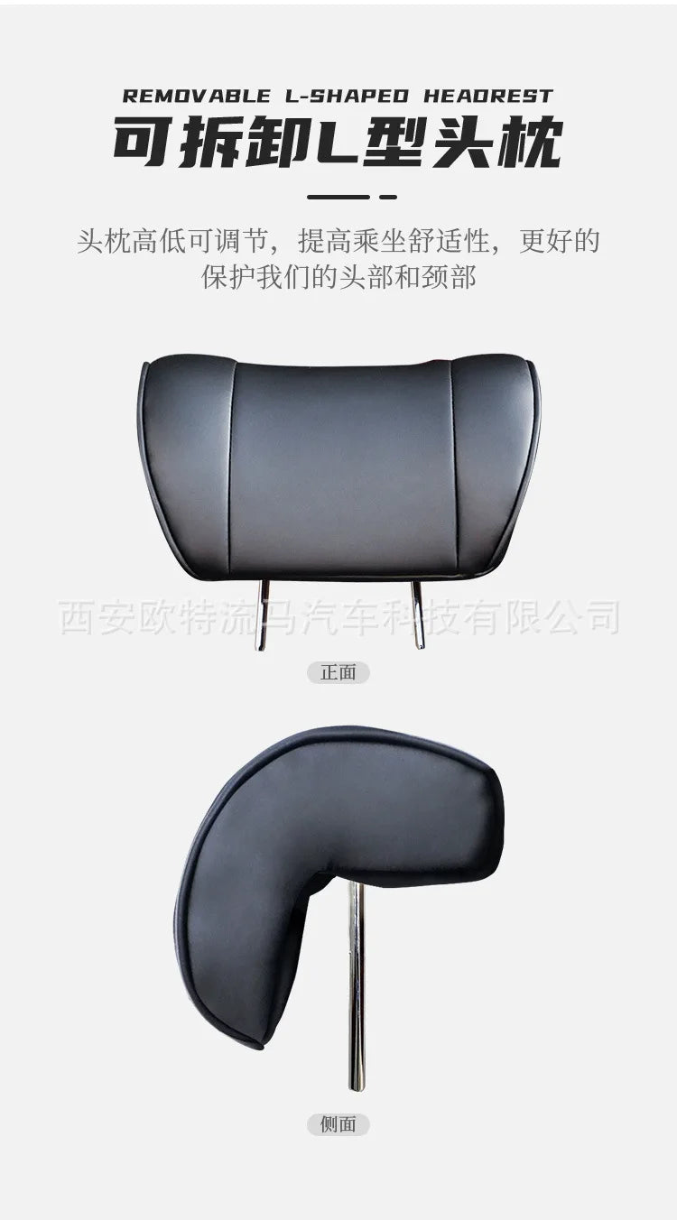 Tri-fold bed car seat five-seat Ruifeng motor home modified rear RV