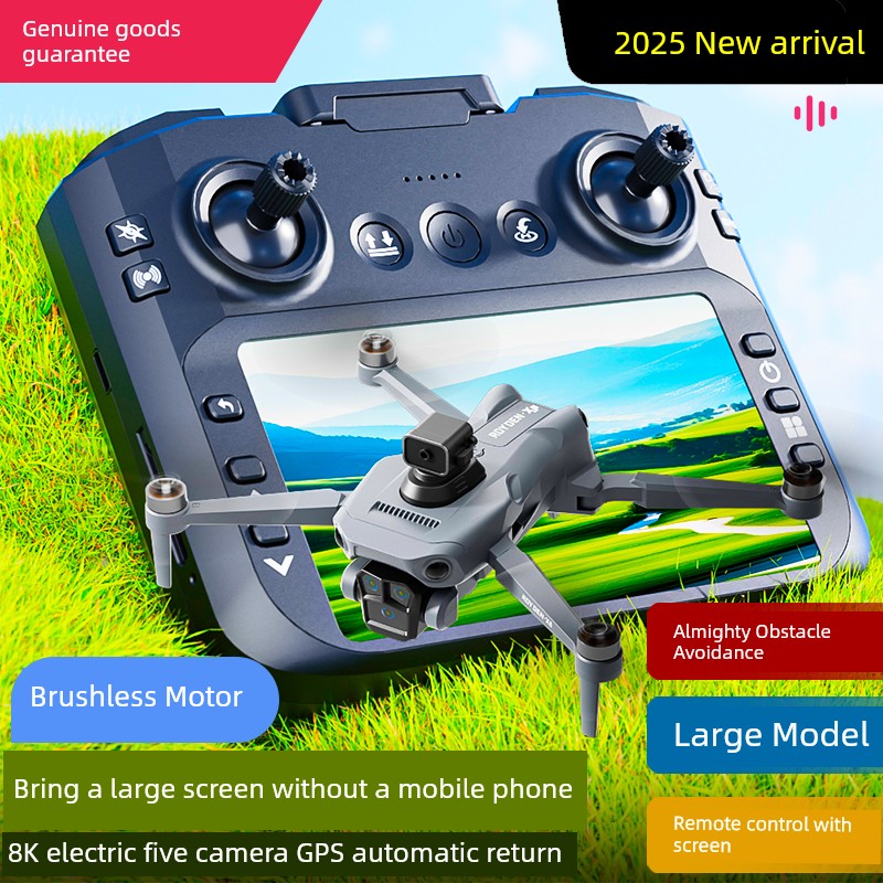 2025 New Arrival Remote Control Aircraft Kids UAV Toy Professional HD Aerial Photography Primary School Student Small Aircraft