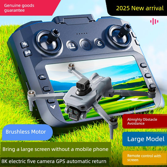 2025 New Arrival Remote Control Aircraft Kids UAV Toy Professional HD Aerial Photography Primary School Student Small Aircraft