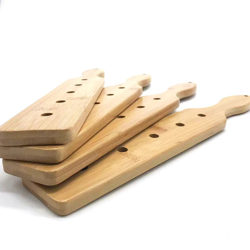 Traditional Handcrafted Bamboo Spanking Paddle – Equestrian Horse Whip & Discipline Tool