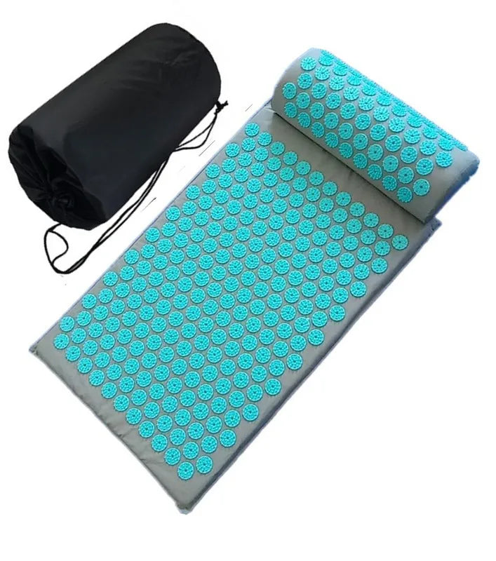 Massager Mat Shakti Mat Massage Yoga Mat Acupressure Relieve Stress Back Body Pain Spike Mat Acupuncture Massage Cushion