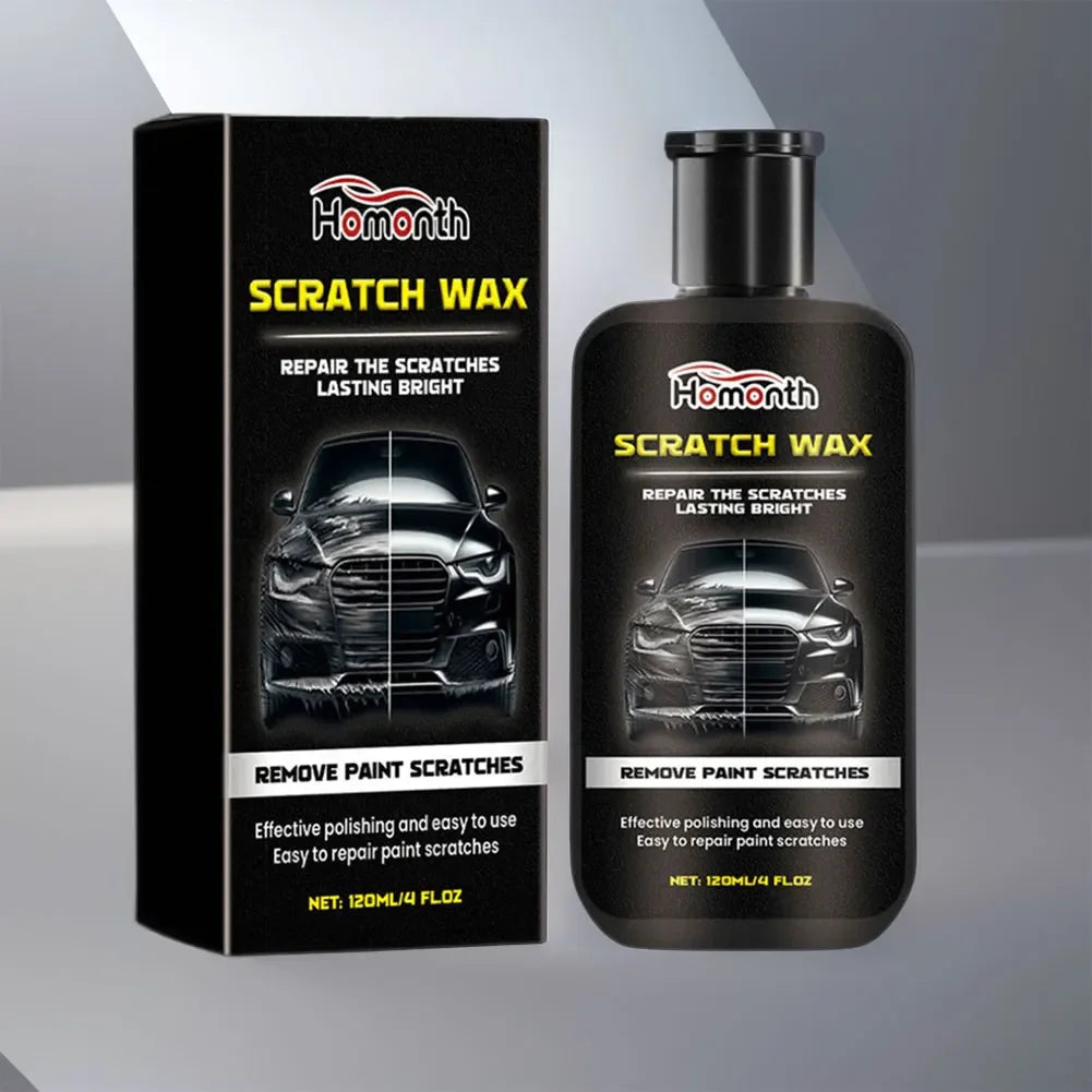 120ml Auto Polish Paint Restorer with Wipe Cloth & Sponge Car Scratches Repair Polishing Wax Auto Care Wax Paint Scratch Care