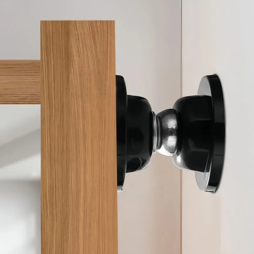 Silicone Non Perforated Door Suction Strong Magnetic Door Stopper Silent Anti-collision Door Stopper  for Home Holder Hardware