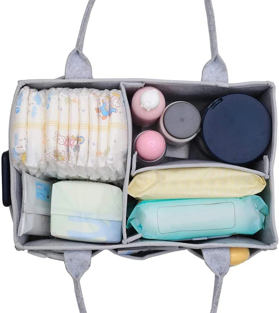 Baby Storage Bag Large Capacity Scientific Division Of Labor Lightweight And Convenient To Carry Stroller Accessories