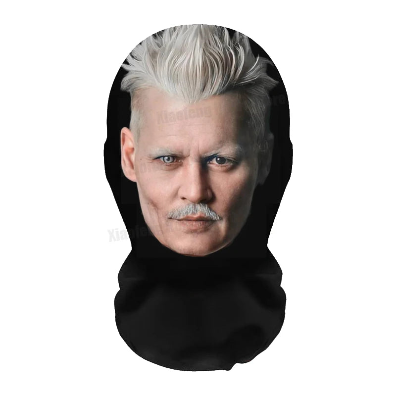 2026 NEW Halloween Balaclava Mask Unisex Cosplay Role Costumes Dress Up Celebrity Realistic Face Masks Headgear