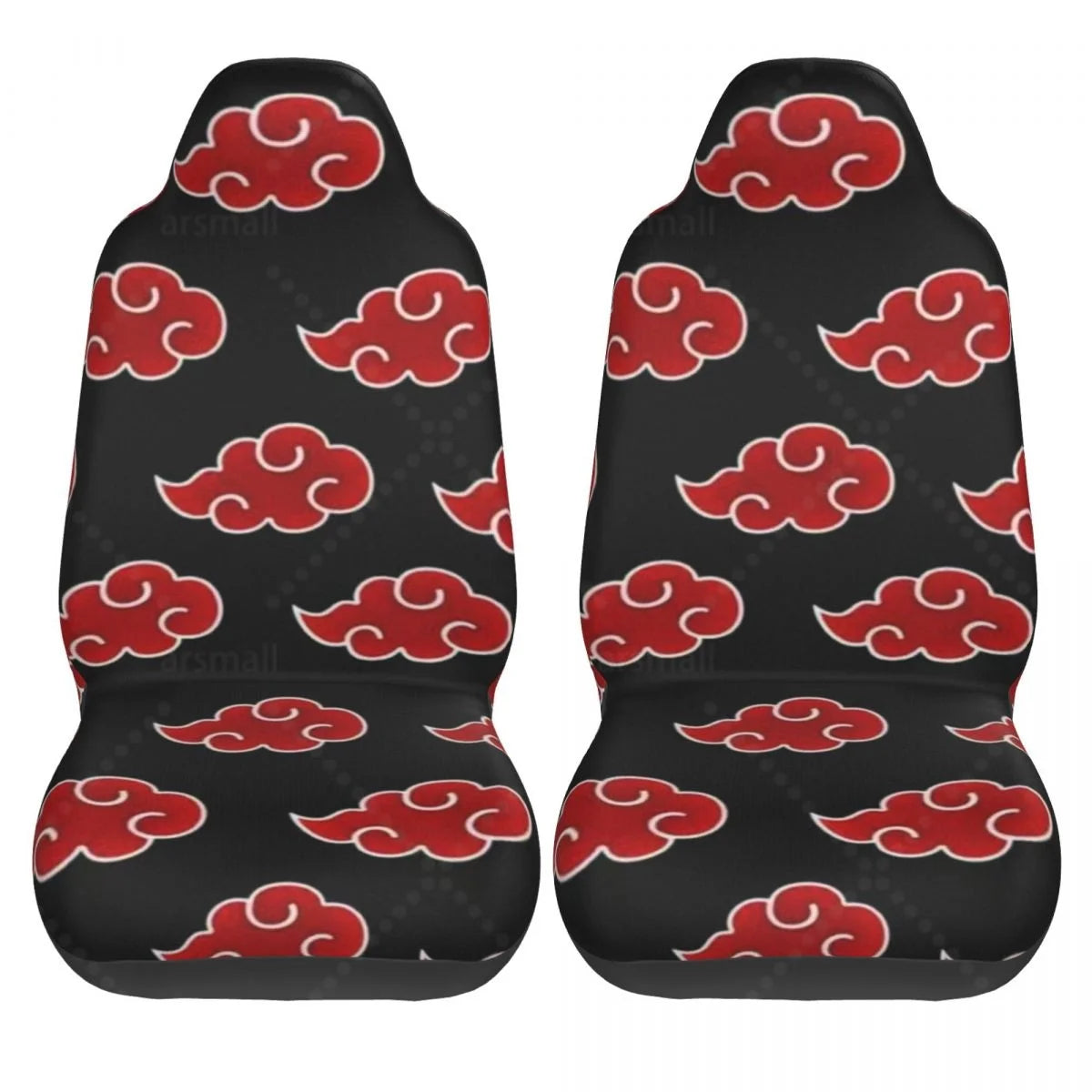 Akatsuki Universal Japan Anime 2PCS Car Seat Cover Seat Cover Anti Fouling and Convenient Protective Cover Unique Style