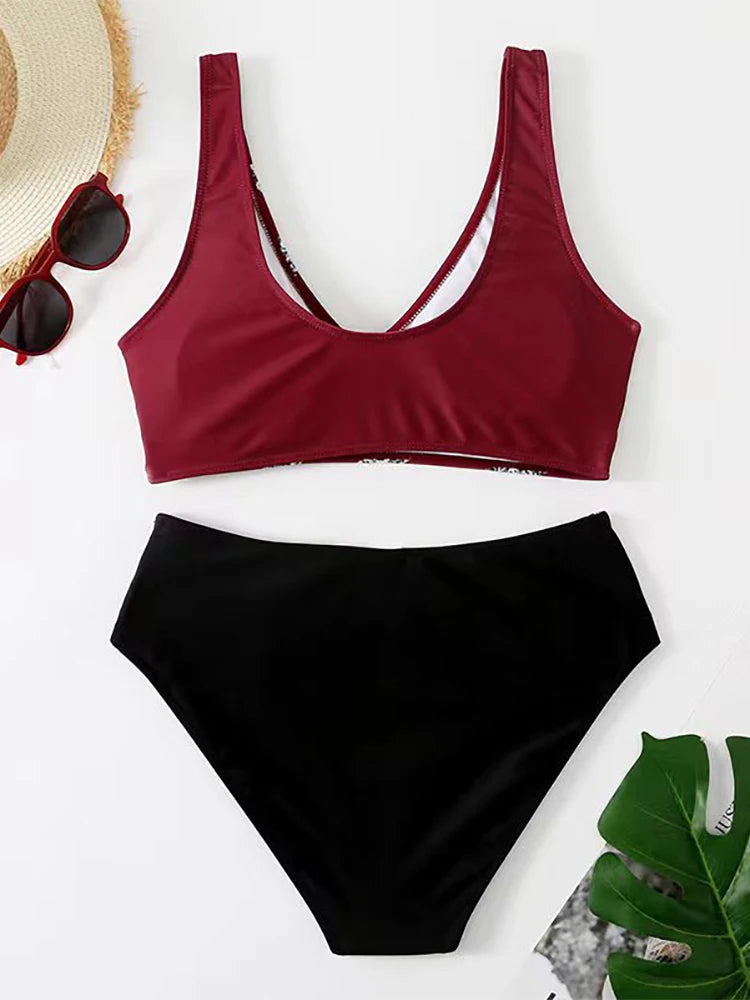 2023 New Women Sexy Stripe Bikini Female Summer Swimsuit Two Piece Bikini Set Beachwear Swim Suit Swimwear Brazil Bathing Suit