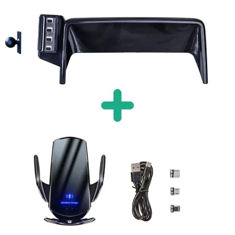 For Mazda 2 Hatchback Mazda 2 2015-2018 2019 2020 Car Phone Holder Screen Fixed Bracket Wireless Charging Car Mobile Phone Mount