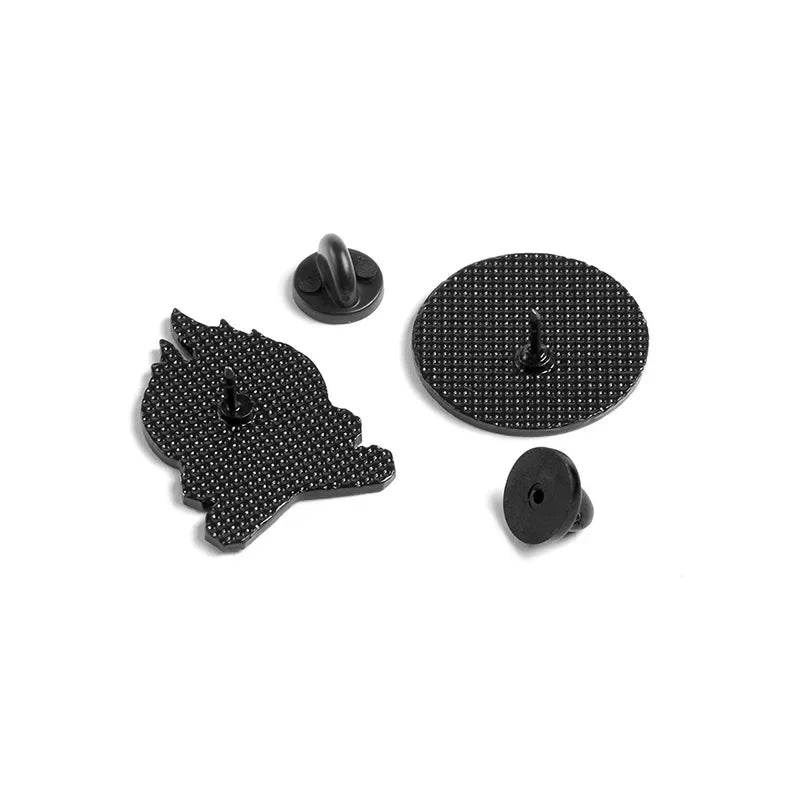 Personality Mountain Moon Sea Brooch Buckle Golden Metal Badge Bag Clothes Lapel Brooches For Women Men Kids Gifts