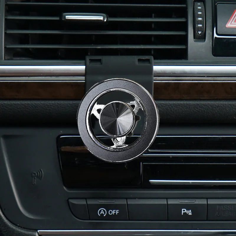Magsafe Car phone holder phone GPS holder phone clip for Audi A6 C7 2012-2018 accessories for iPhone 12-18