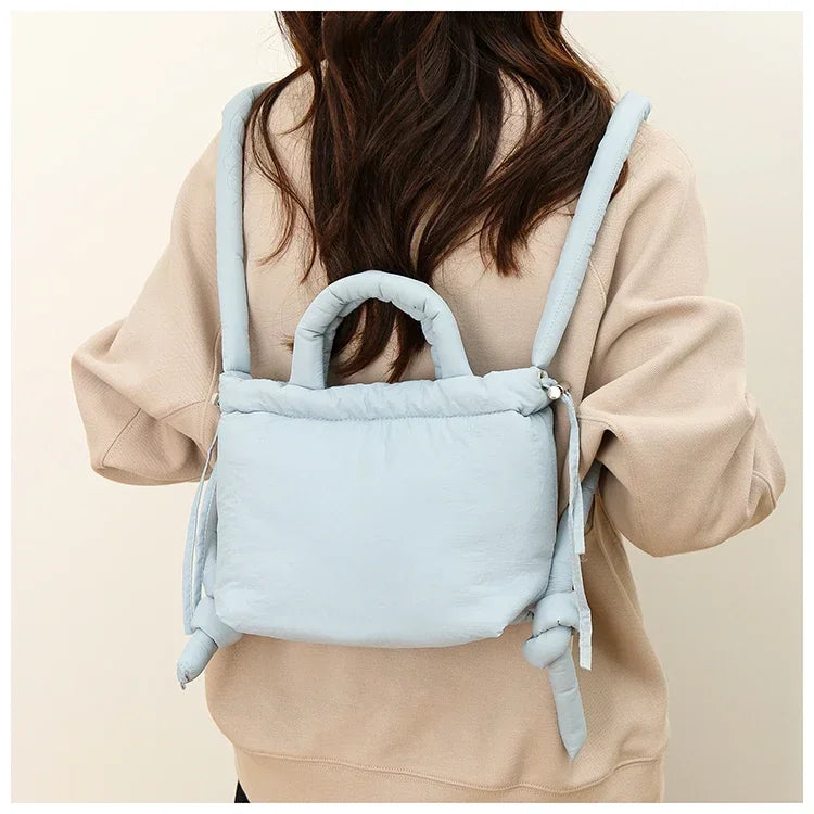 Super Cool Simple Versatile Handbags for Women 2025 Casual Hot Sale Colorful Nylon Small Square Shoulder and Crossbody Bags