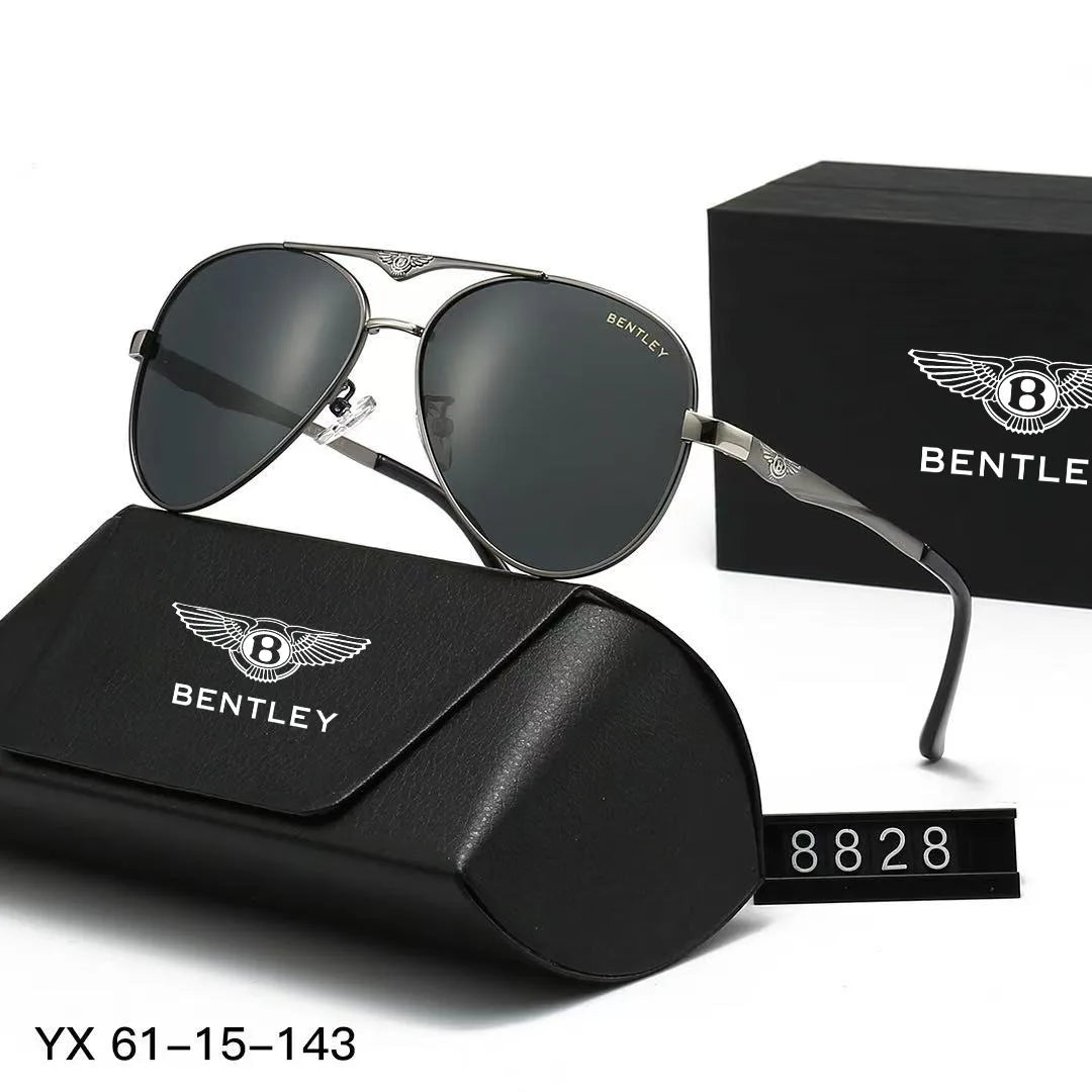 Car High End Men And Women Sunglasses Protection Goggles For Bentley Continental GT MULLINER Bentayga Flying Hurtling Spurlogo