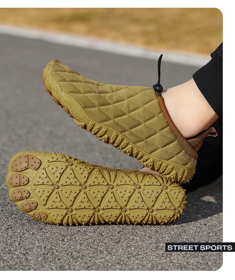 Men Barefoot Aqua Swim Walking Shoes Wide Toe Minimalist Comfortable Walking Shoes Non-Slip for Swim Beach