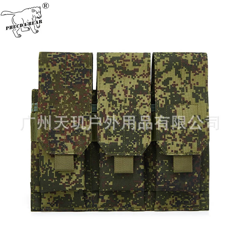 Russian Little Green EMR Camouflage Tactical Game Gear Accessories Magazine Pouch Waist Cover Accessory Bag Strap Helmet Cover