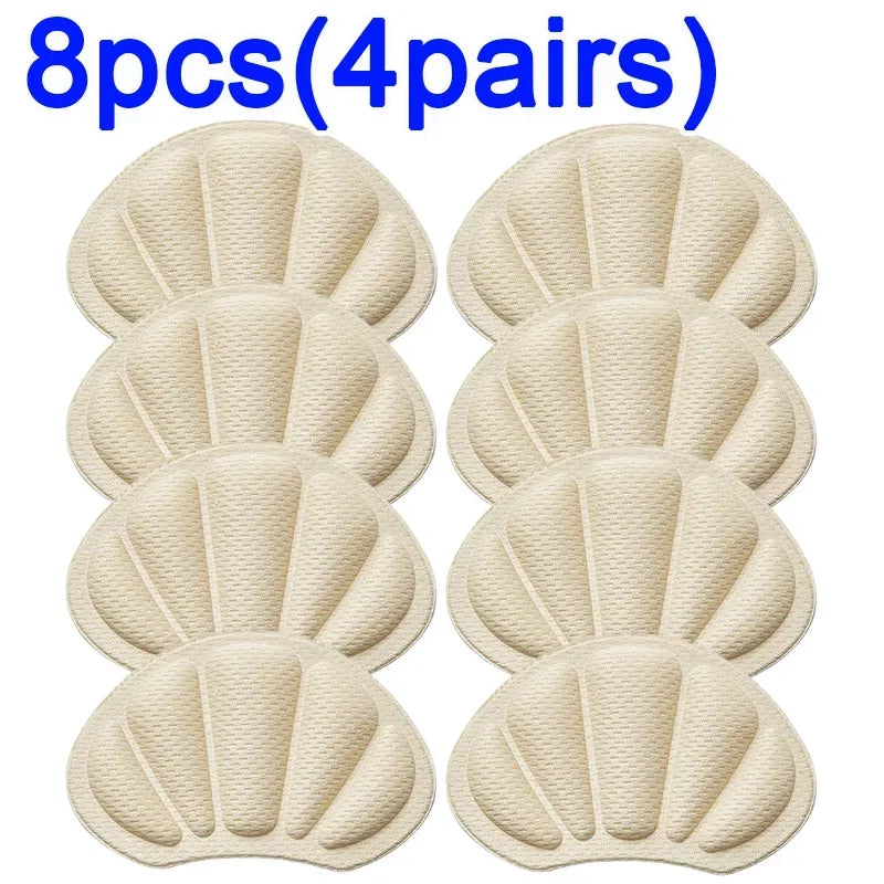 12pcs Foot Care Self-Adhesive Heel Protector Sticker Insoles for Sport Running Shoes Pad Adjustable Heel Liner Pain Relief pads