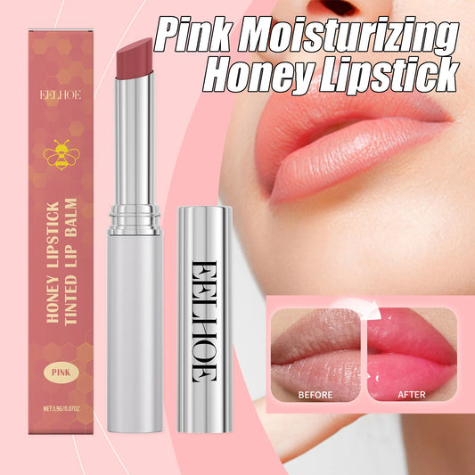 Pink Moisturizing Honey Lipstick Deep Moisturizing Restore Lip Elasticity Prevent Chapped Lips Hydrating Dryness Care Lip Balm