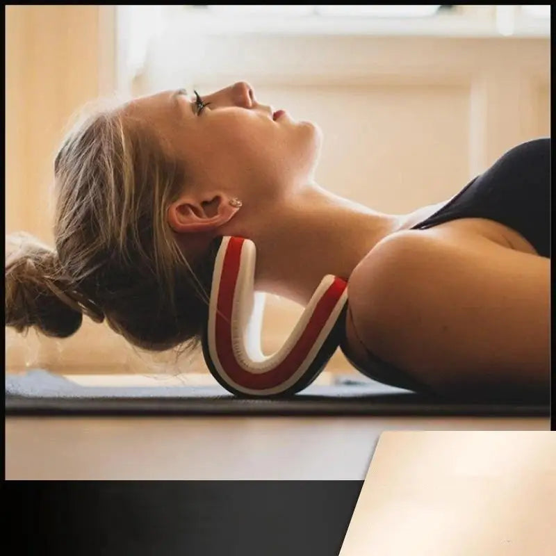 Design Neck And Shoulder Relaxer Cervical Neck Traction Pillow For Portable Cervical Spine Stretching Neck Orthoses〔DD329〕