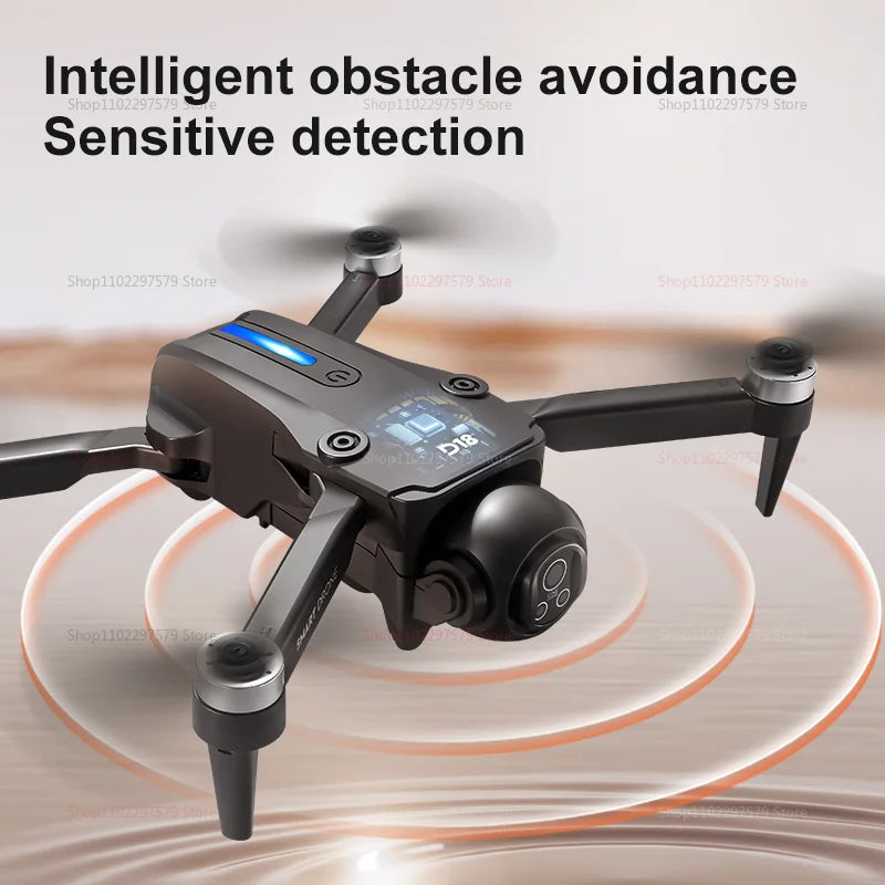 New D18 Drone Professional 8K Camera Aerial FPV Brushles Motor Avoiding Obstacle with Large Screen Remote Control Folding Drones