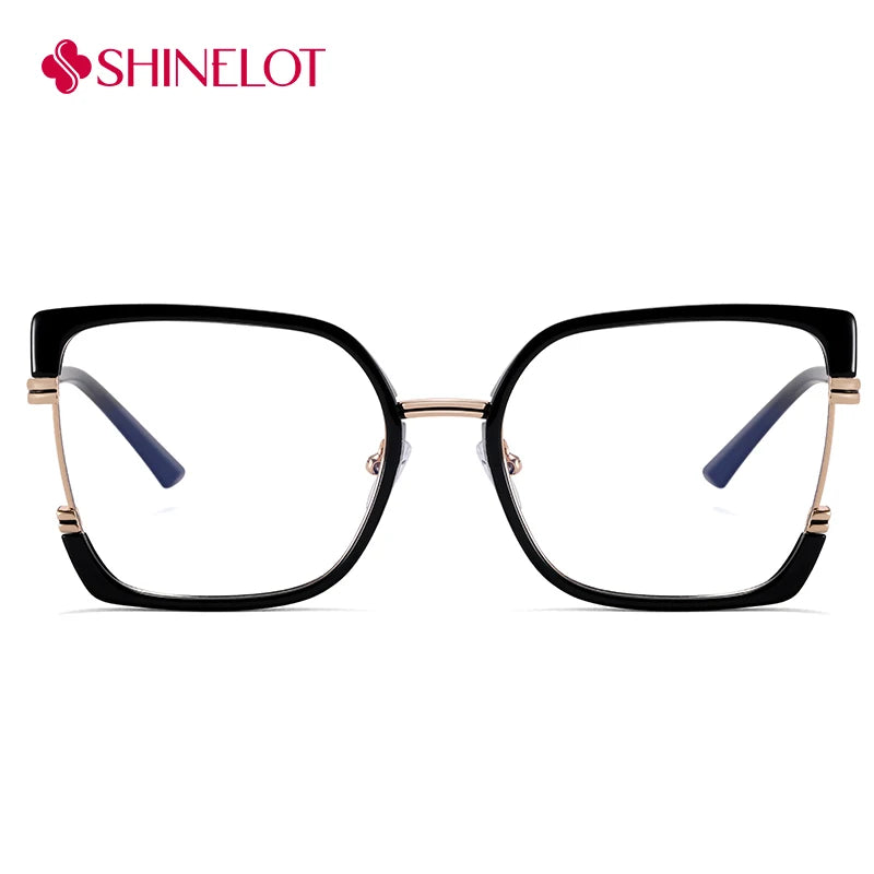 82190 Cute Retro Eyeglasses Frame Retro Eye Protection Optical Glasses Female Trendy Spectacles Eyewear Birthday Party Gift