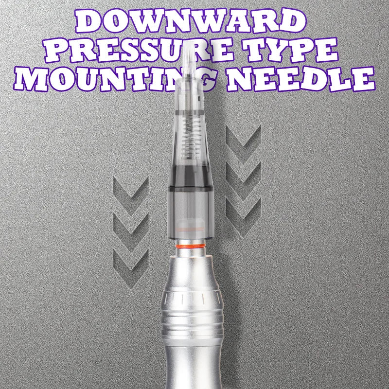 20PC Tattoo Needles Microblading Cartridge  Disposable Safety Sterilized For Micropigmentation Eyebrow Tattoo Accessori
