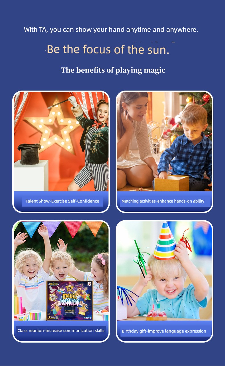 Kids Best Selling Toy Puzzle Girl Magic Props 10 Birthday Gift 2025 Boys over 6 Years Old