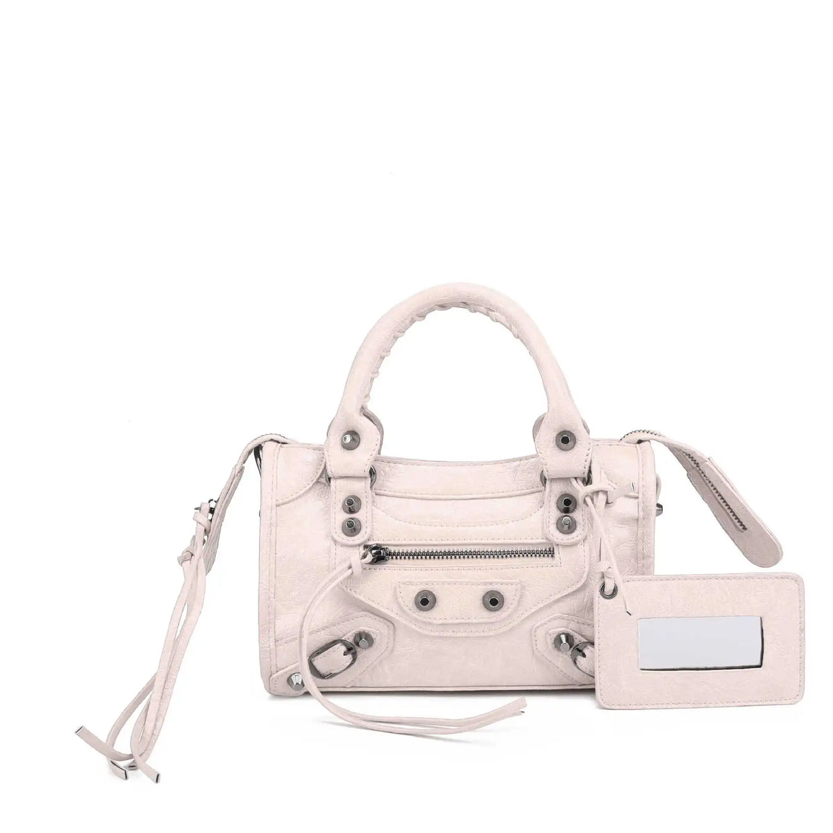 Luxury Designer City Motorcycle Shoulder Tote Bag for Women Large Capacity Autumn Winter Handbag Crossbody Stylish Women's Bag