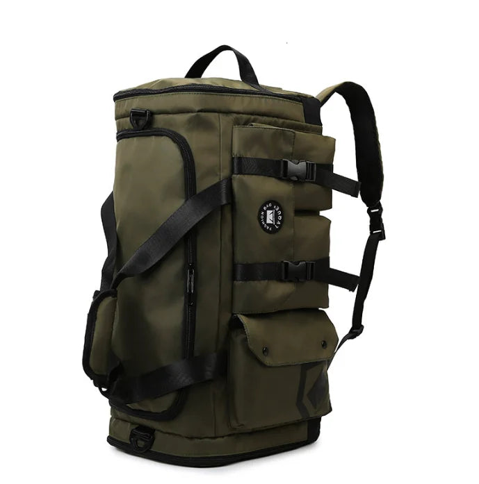 2025 New Large Capacity Travel Duffel Bag, Separate Shoe Storage Compartment, Dry Wet Separation Sports Gym Bag with Zipper 여행가방