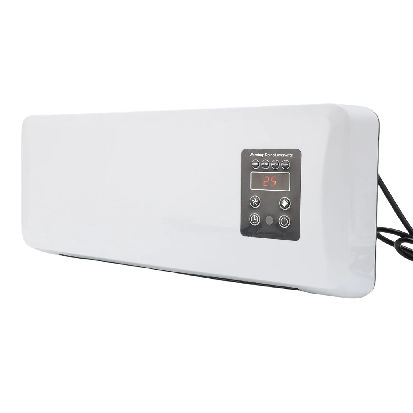 Wall Mounted Heater Cooler Energy Efficient Climate Control Small Air Conditioner Heater Machine for Home Bedroom UK Plug 220V