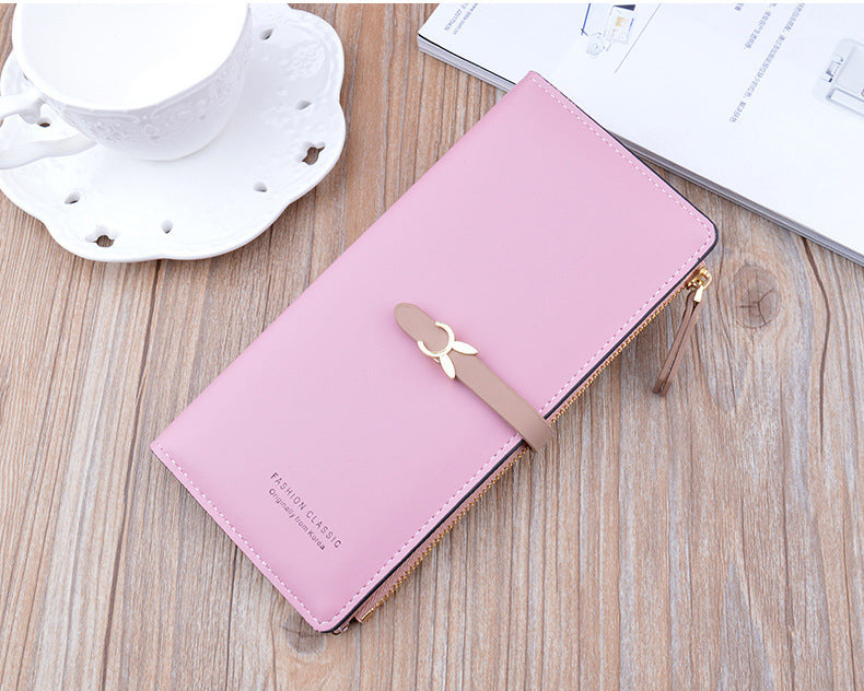 Luxury Long Wallet Purses for Women New Trend Slim Wallets Female Clutch Bag Ladies Credit Card Holder