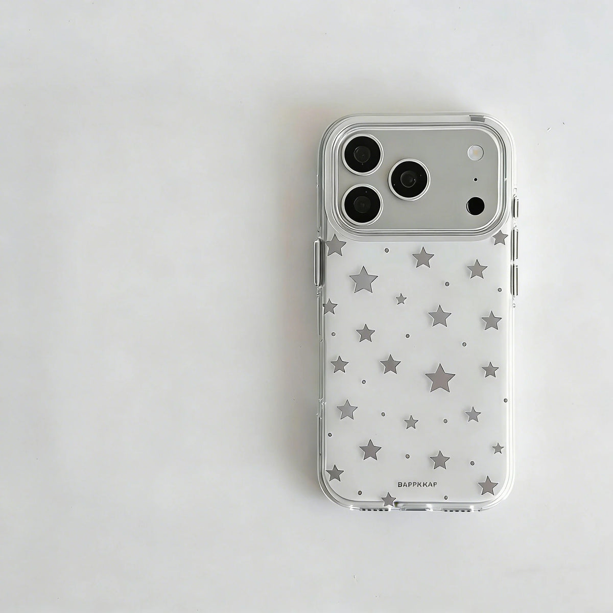 ins wind solid color star Phone Case for iPhone 17e 17 16e 16 15 14 13 12 11 Pro Max Xs XR XSMax Air Plus Feather Texture Cover