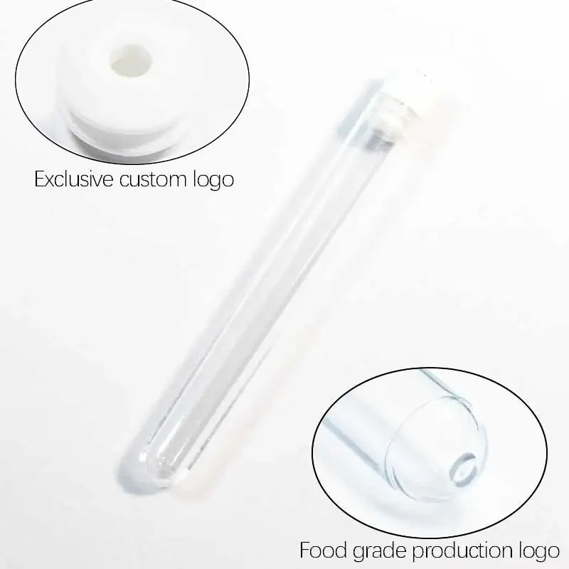 50Pcs Eyelash Brush Tubes with Crystal Mascara Wands & Eyebrow Comb Spoolies - Makeup Tools for Lash/Brow Applicators