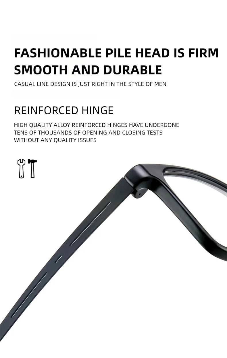 KANSEPT Square Man Glasses Myopia Big Face Glasses for Women Blue Light Lenses to Read Lunette De Lecture Femme Eyeglass Frames