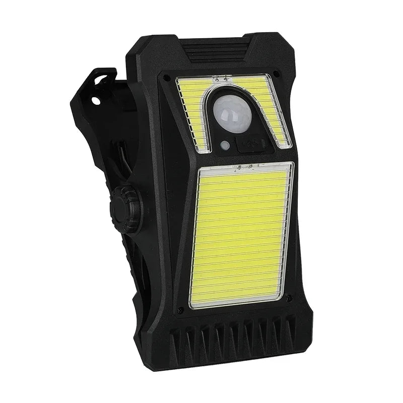 9900LM Solar Garden Outdoor Lights Clip Light Motion Sensor Waterproof Camping Lamp Rechargeable for Landscape Garden Decoration